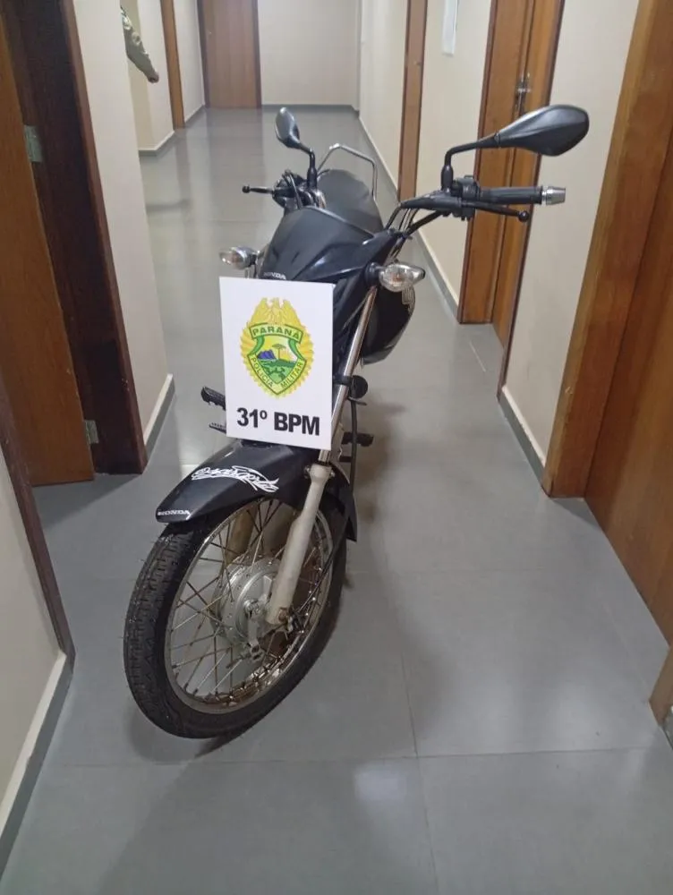 Motociclista é abordado e moto é recolhida após irregularidades em Formosa do Oeste