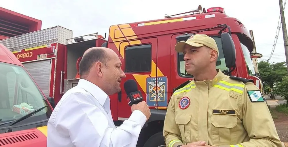 Jovem de 19 anos é encontrado morto no Lago de Itaipu, em Porto Mendes, veja entrevista com o Comandante Boni dos Bombeiros
