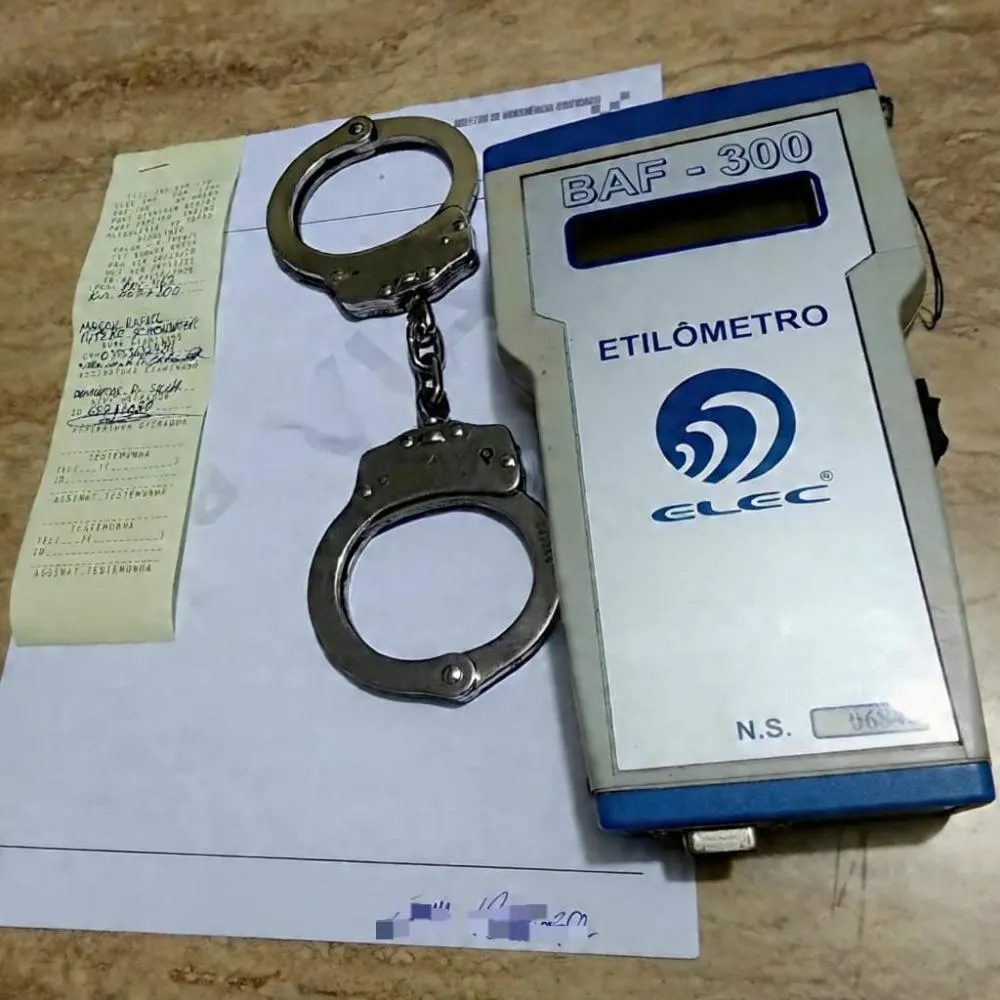 Condutor com cnh vencida é preso por embriaguez ao volante na prc-467, em Marechal Rondon 