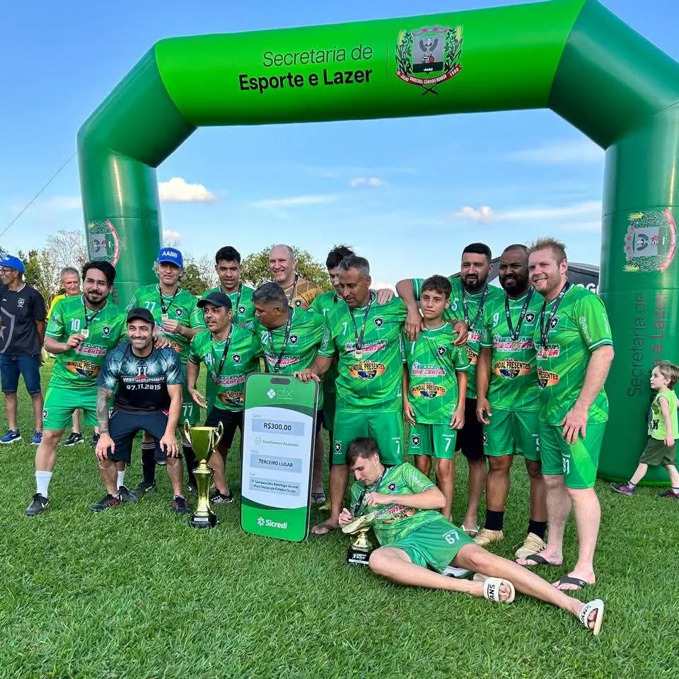 Coresul Tintas Conecta Oeste conquista o título do 7º Campeonato Sicredi Multifestas Suíço Futebol 7