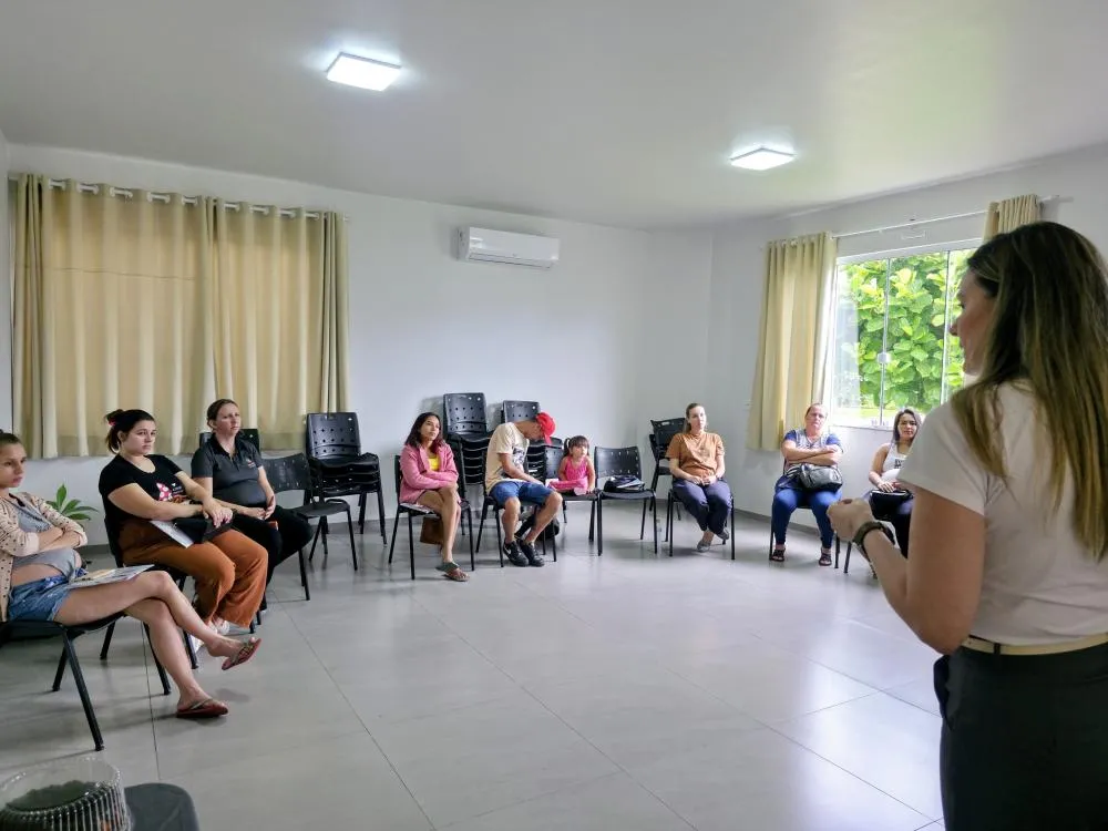 Encontro de Gestantes promove informação e acolhimento em Nova Santa Rosa