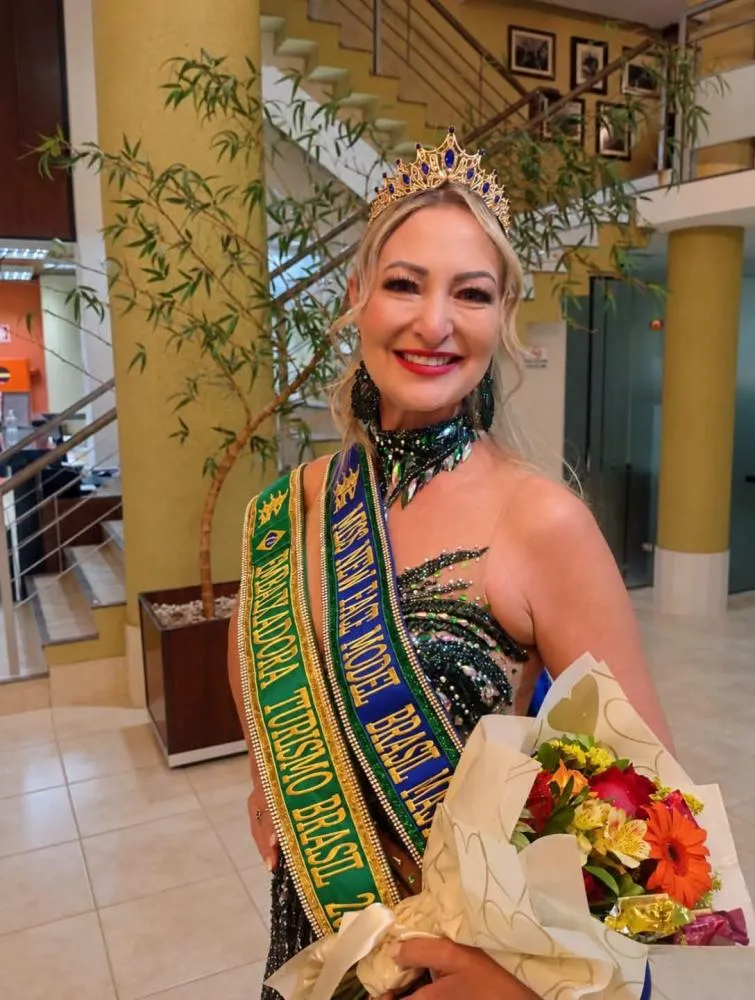 Rondonense Marise Cerny é eleita Miss New Face Model Brasil Master