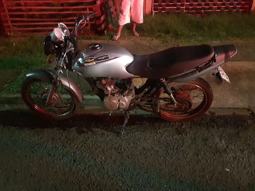 Motocicleta é recolhida após abordagem da Guarda Municipal no Jardim Europa, em Toledo