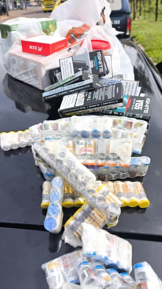 Guarda Municipal apreende mercadorias estrangeiras, medicamentos e cigarros eletrônicos em Guaíra